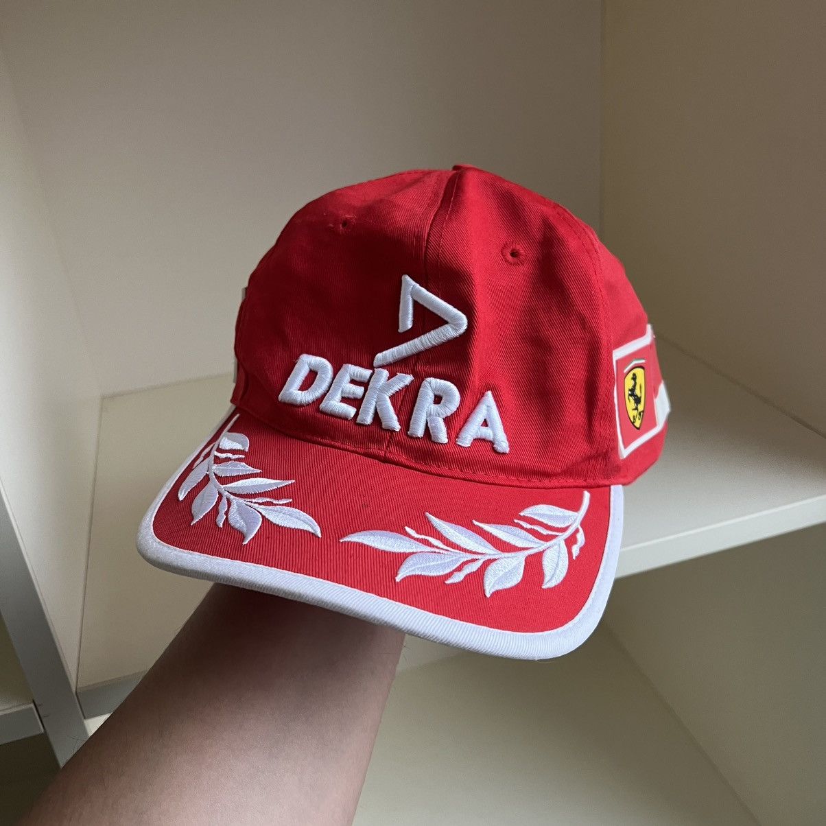 Ferrari Vintage Ferrari Racing Cap Michael Schumacher Dekra Size ONE SIZE - 1 Thumbnail