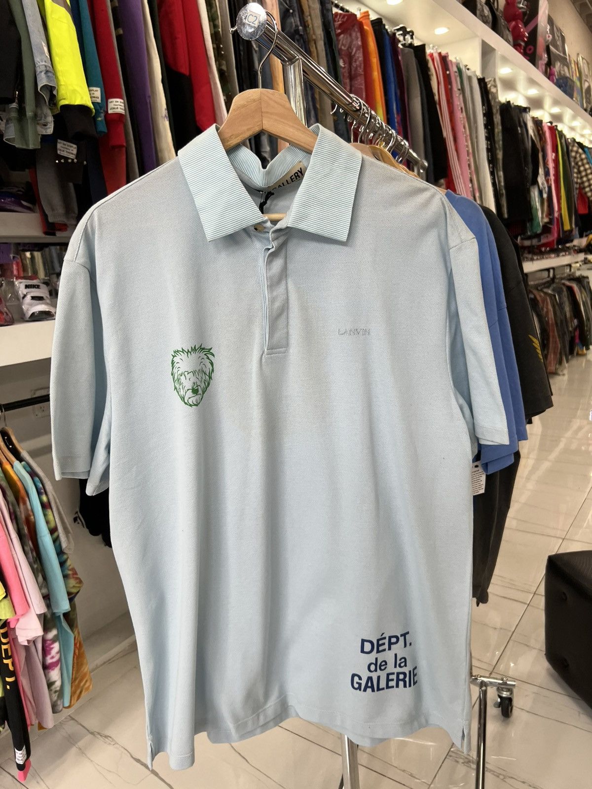 Gallery Dept. Lanvin x Gallery Dept Jersey Polo Size US XL / EU 56 / 4 - 1 Thumbnail