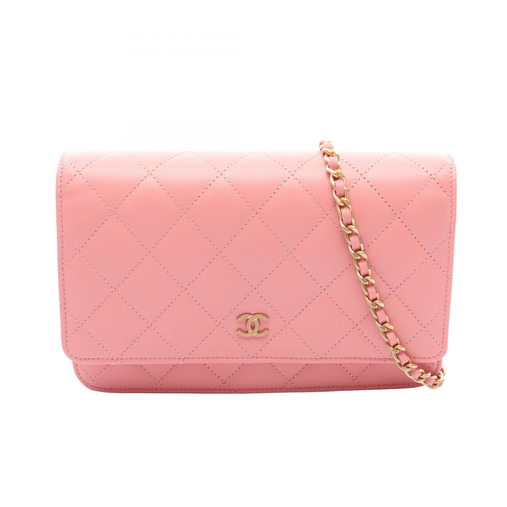 Chanel Chanel CHANEL Matelasse Lambskin Shoulder Bag Leather Shoulder Bag DUTY FREE for USA Size ONE SIZE - 1 Thumbnail