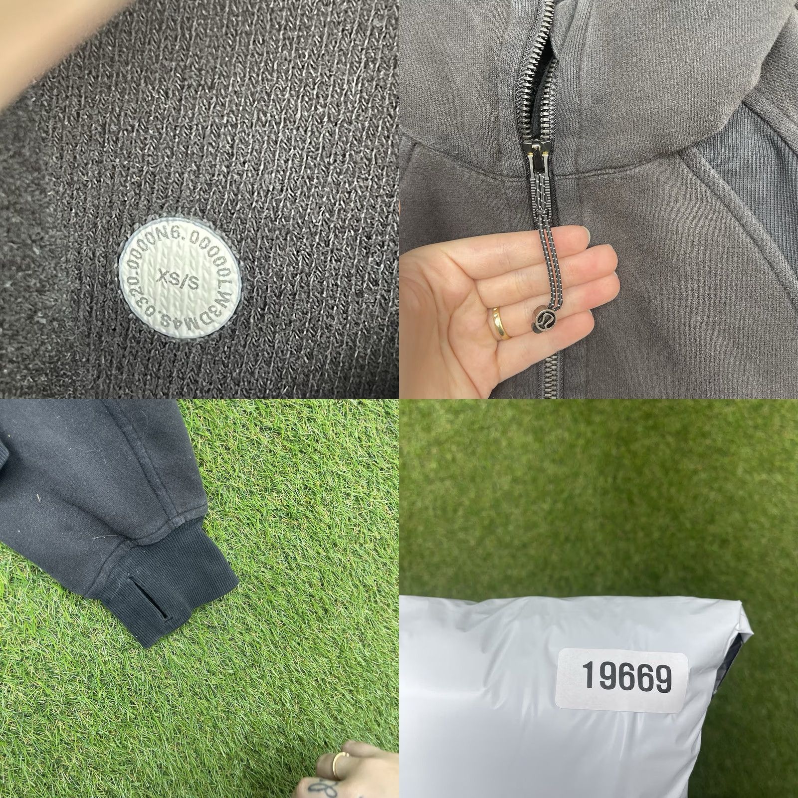 Lululemon Lululemon Scuba Oversized Hoodie Womens S Pullover 1/2 Zip Black Solid Logo Athletic Running & Jogging Womens Size S / US 4 / IT 40 - 8 Thumbnail