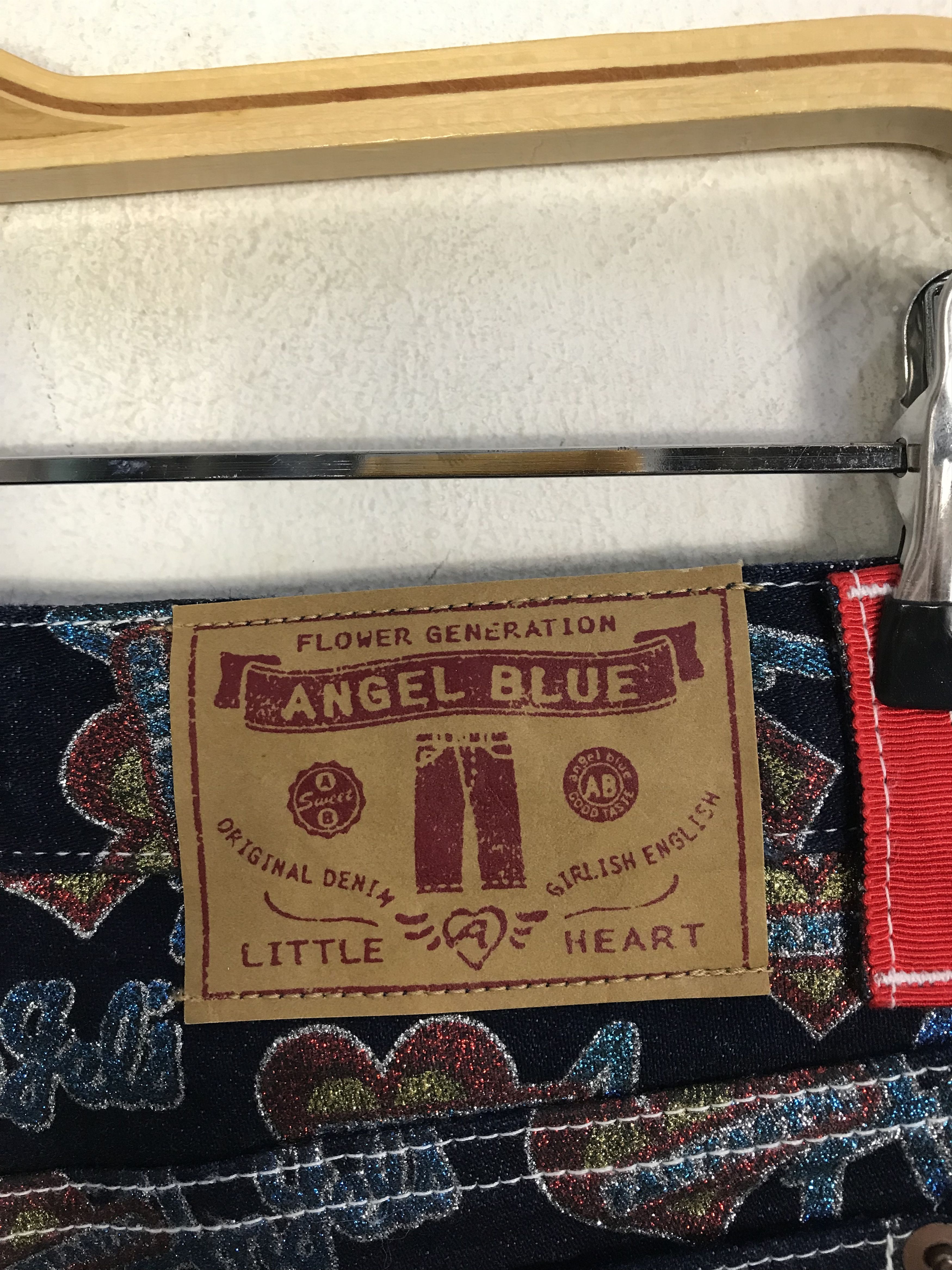 Angel Blue Angel Blue Over Printed Logo Jeans Shorts Pants Size 26" / US 2 / IT 38 - 11 Thumbnail
