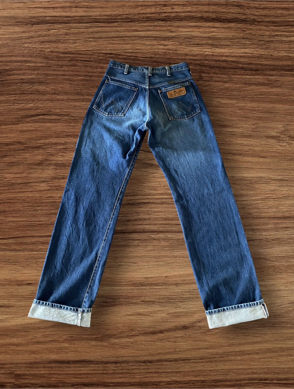 Japanese Brand × Vintage × Wrangler Vintage Wrangler Selvedge Denim Redline Pant Size US 28 / EU 44 - 1 Thumbnail