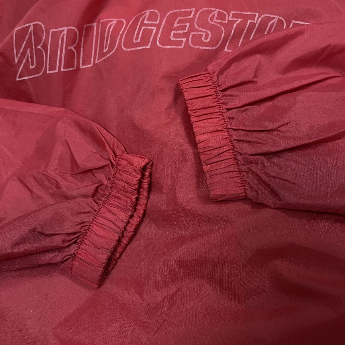 Vintage Vintage BRIDGESTONE windbreaker jacket Size US XL / EU 56 / 4 - 4 Thumbnail