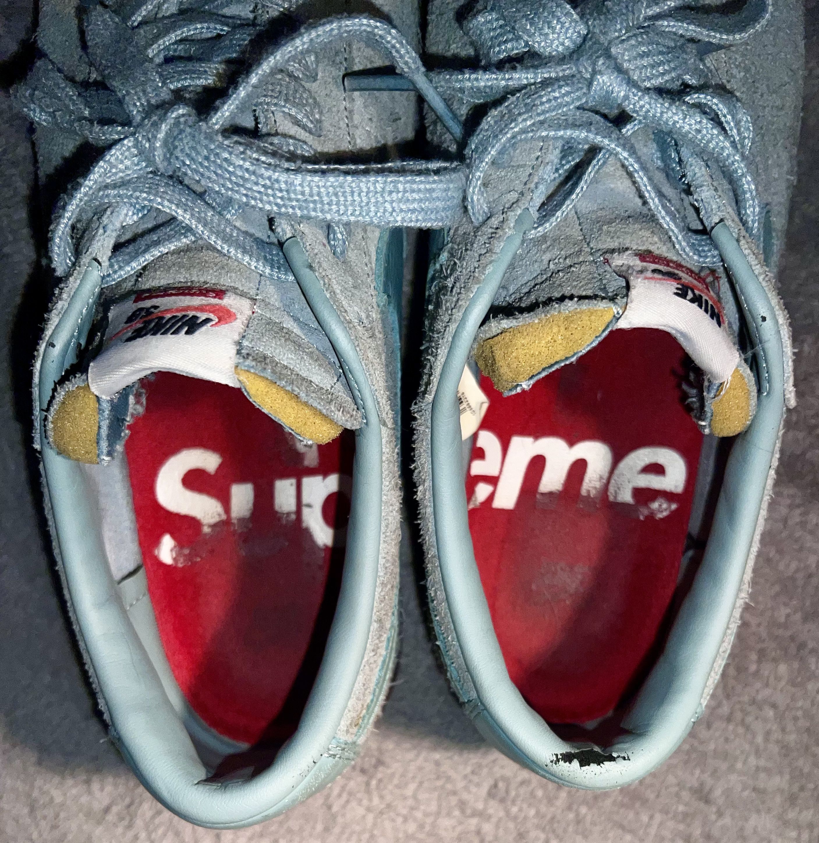 Nike × Supreme Straight Whooped Supreme Blazers Size US 10.5 / EU 43-44 - 3 Thumbnail