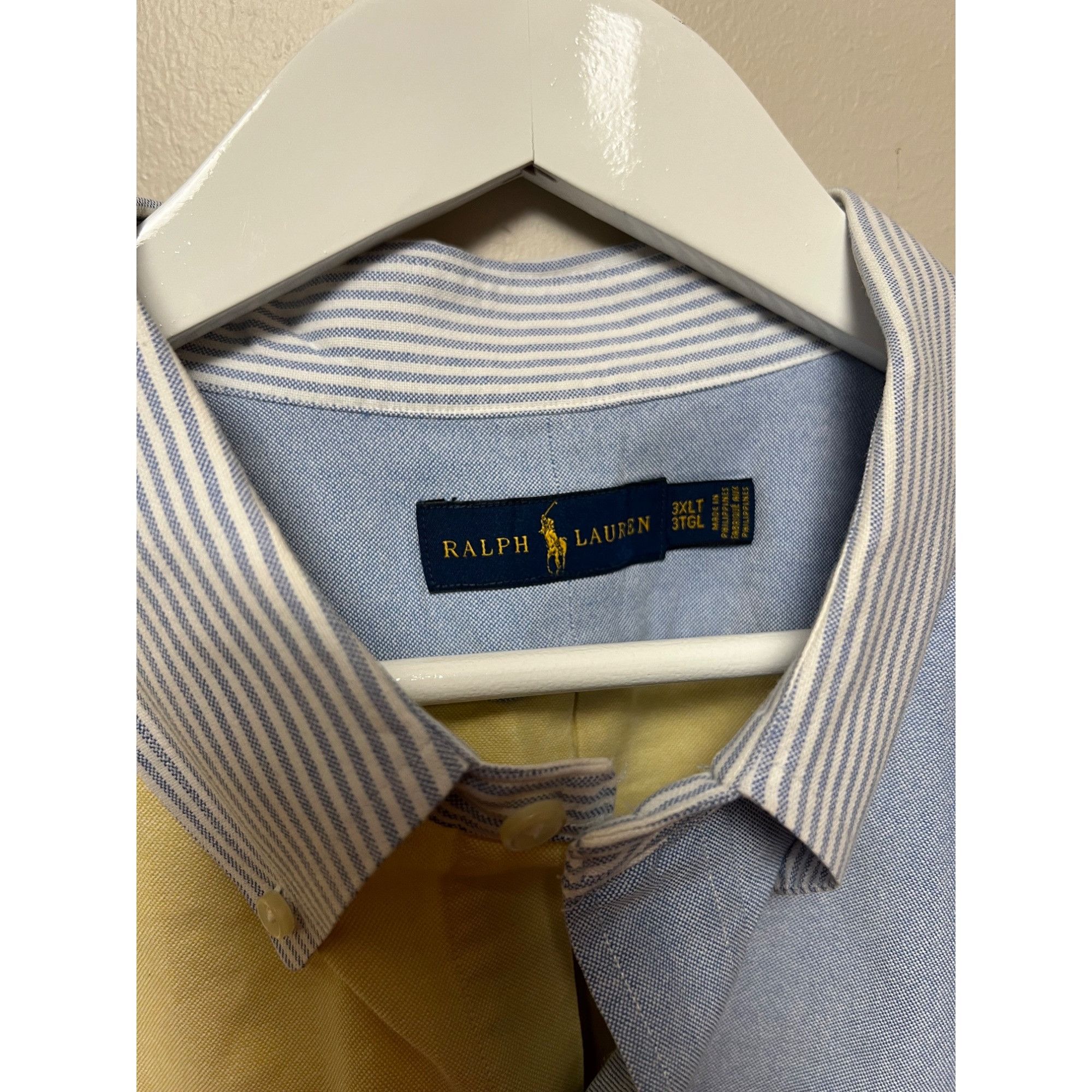 Ralph Lauren Ralph Lauren Long Sleeve Button Up Shirt - Size 3XLT Size US XXL / EU 58 / 5 - 4 Thumbnail