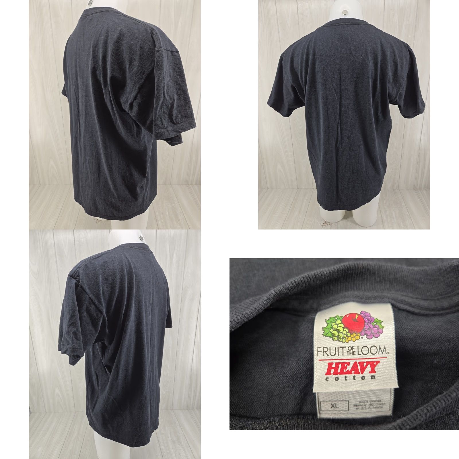 Fruit Of The Loom VINTAGE Fruit of the Loom Geek Squad T Shirt Graphic Mens XL Black Size US XL / EU 56 / 4 - 8 Thumbnail