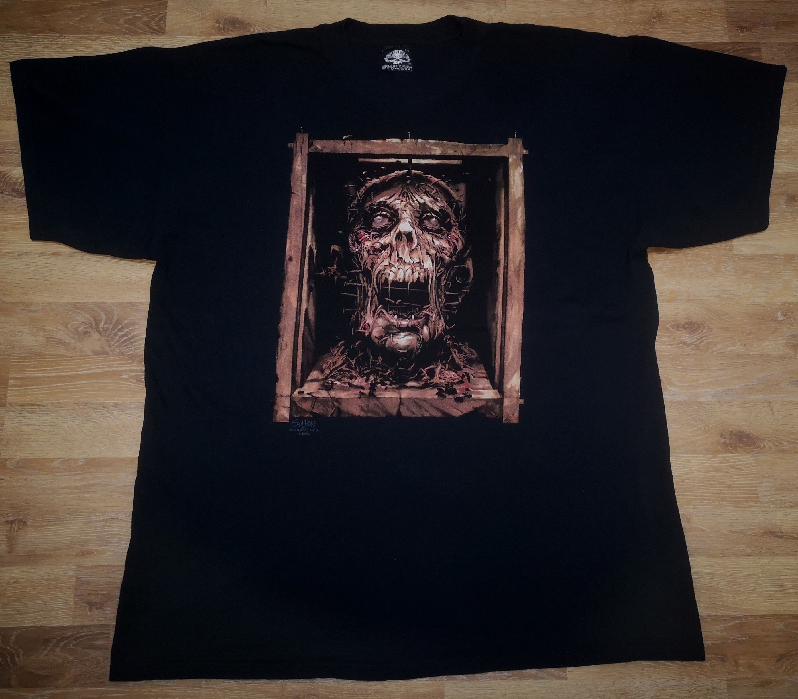 Expert Horror × Vintage Vintage Torment Twelve Hundred Skulbone Artwork Abrar Ajmal Size US XXL / EU 58 / 5 - 1 Thumbnail