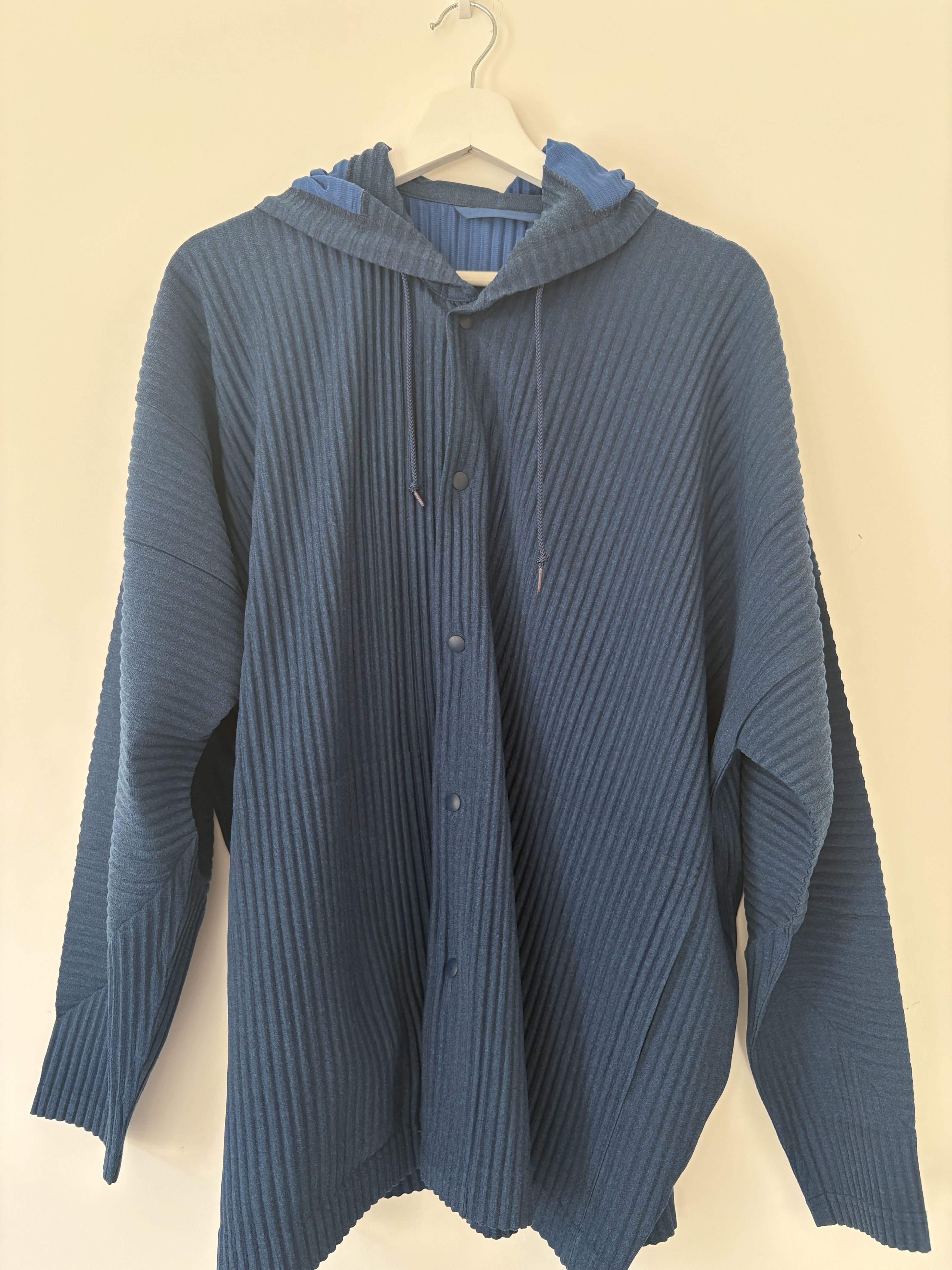 Pleats Please Issey Miyake PleasePlease snap open jacket Size US L / EU 52-54 / 3 - 9 Thumbnail