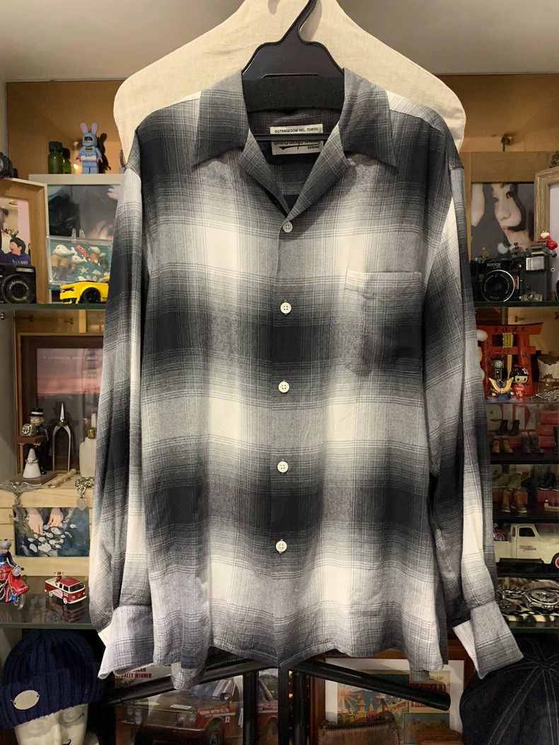 トップス WACKO MARIA psychedelic Demon Battle Wacko Maria 23fw Psychedelic Plaid Shirt