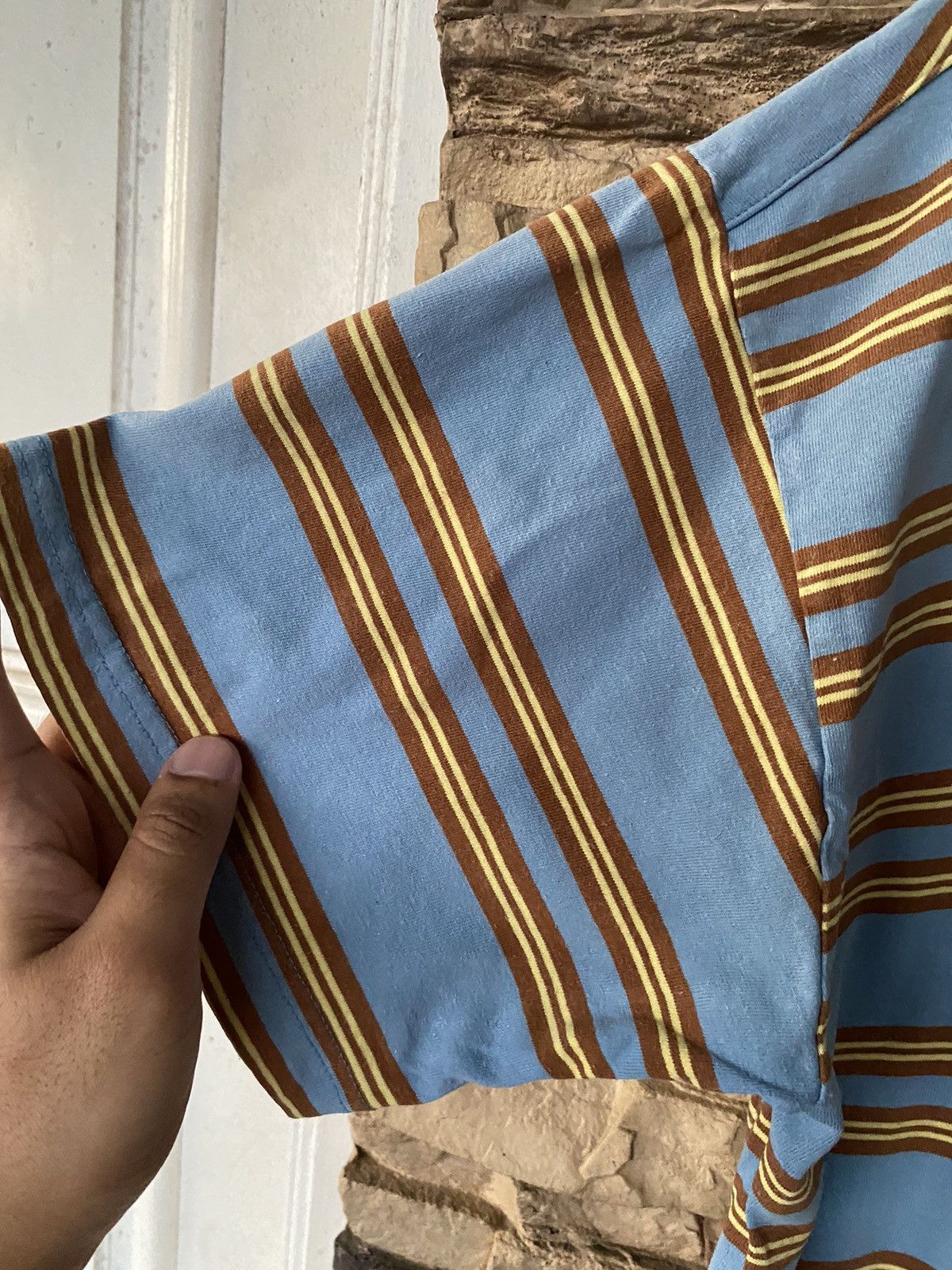 Vintage Vintage Ocean Pacific Stripes Surfing Tees Size US XL / EU 56 / 4 - 5 Thumbnail