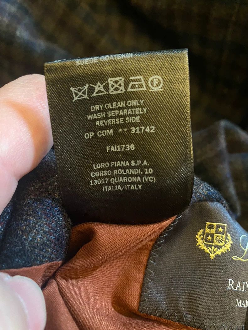 Loro Piana LORO PIANA Cashmere, sheep hair, double-sided windbreaker Size US XS / EU 42 / 0 - 9 Thumbnail