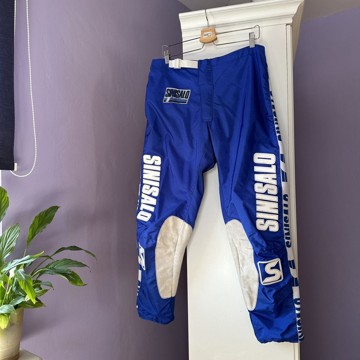 Other VINTAGE SINISALO WORLD RACING TEAM MOTOCROSS PANTS FINLAND M Size US 38 / EU 54 - 1 Thumbnail