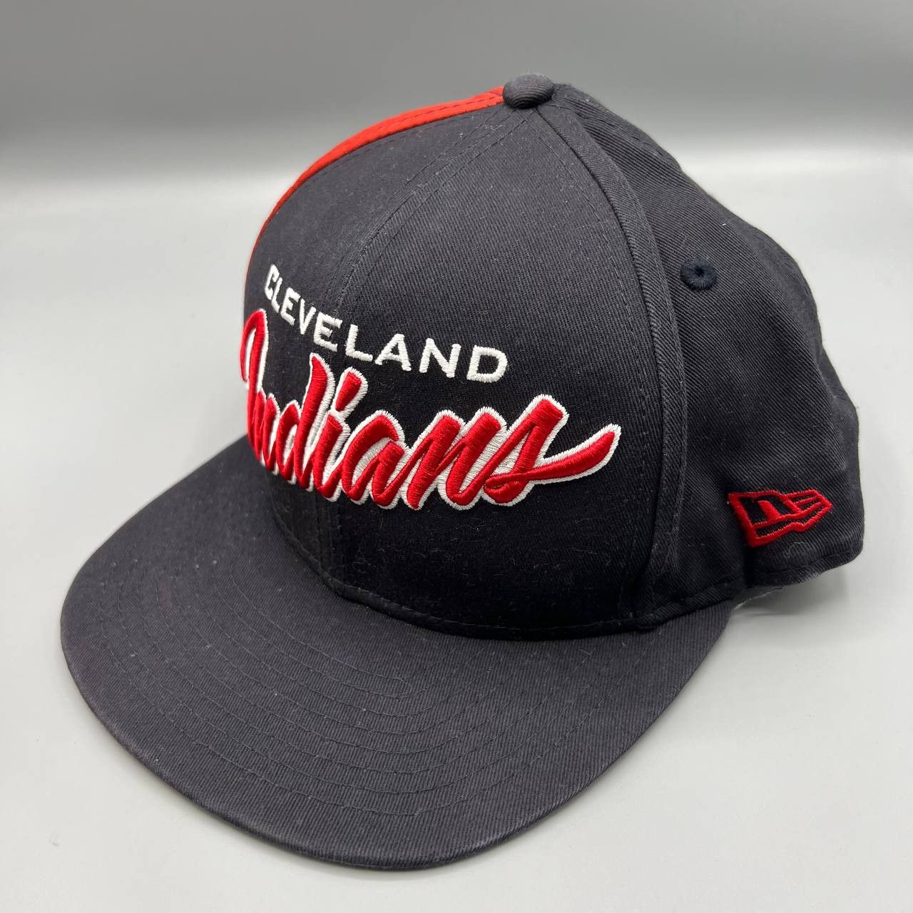 New Era Cleveland Indians Guardians Hat Men Snap Back Cap Size ONE SIZE - 6 Thumbnail