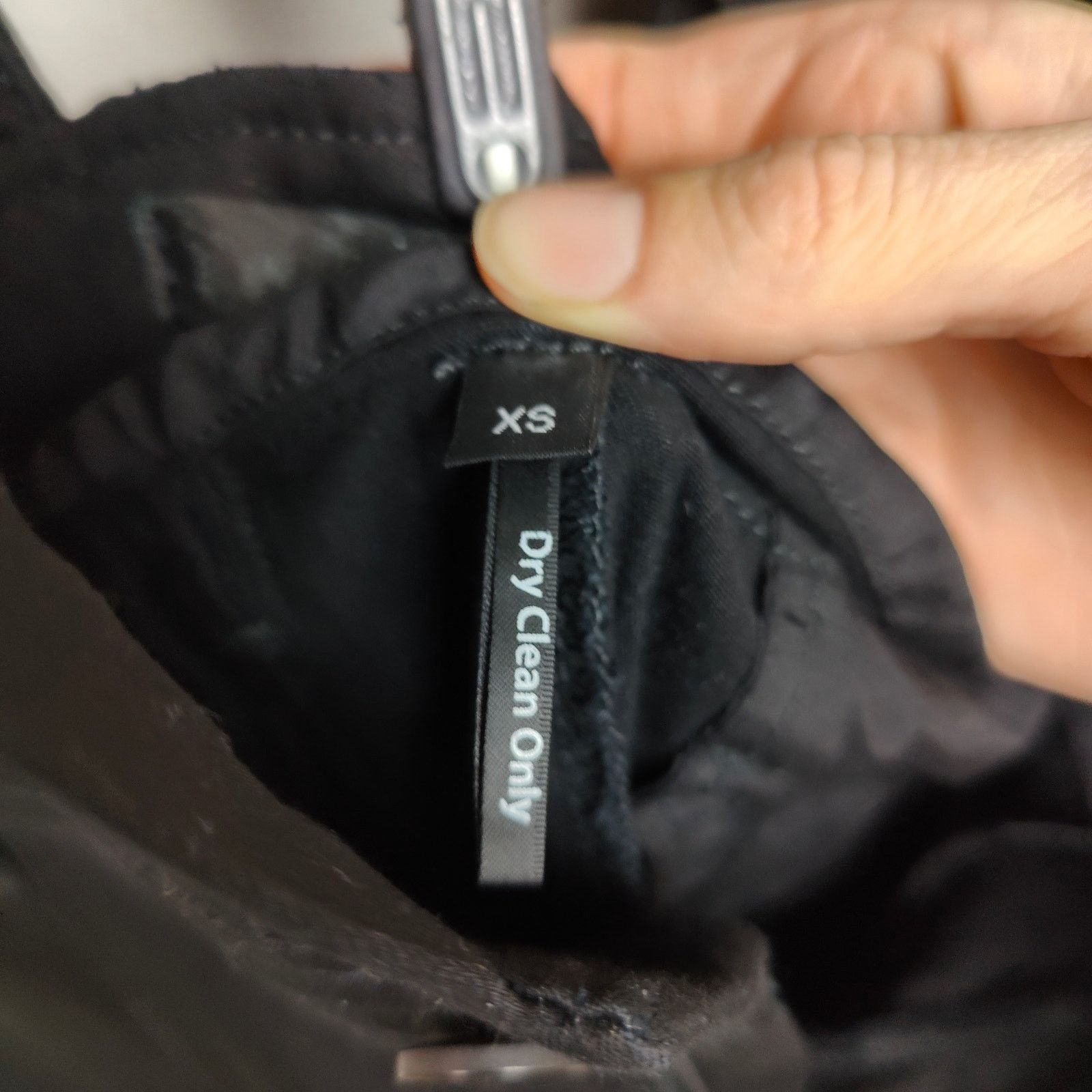 Other Joes Jeans Tuxedo Jumpsuit Womens XS Black Hook & Loop Size 26" / US 2 / IT 38 - 7 Thumbnail
