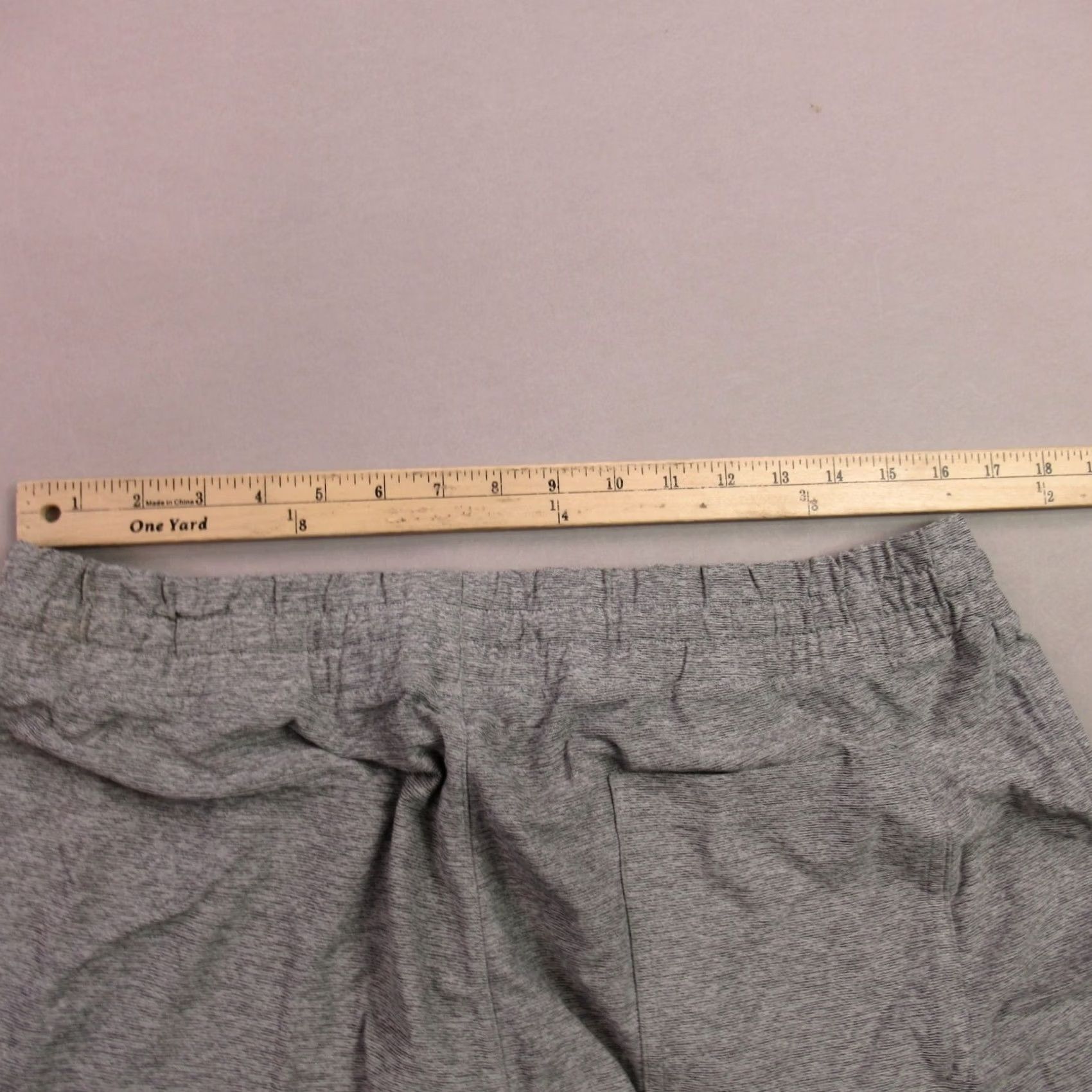 Vintage Mens Shorts Activewear Drawstring Gray Size 32 Inseam 7" Pockets Size US 32 / EU 48 - 5 Thumbnail