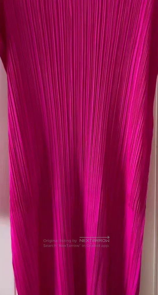 Issey Miyake Issey Miyake Fuchsia Pleated Pants Size 25" / US 0 / IT 36 - 6 Thumbnail