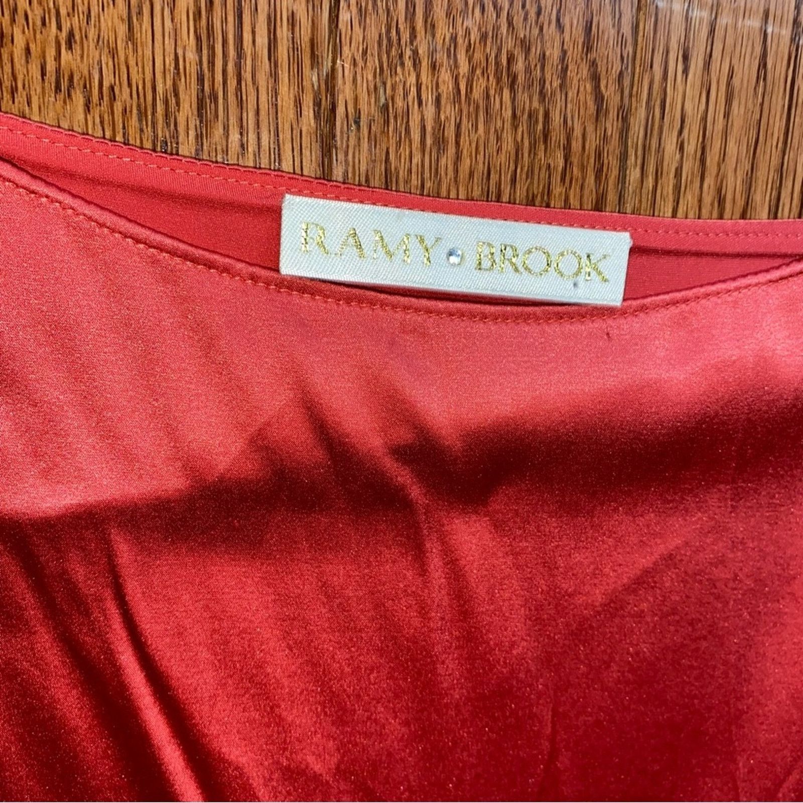 Ramy Brook Ramy Brook Tuckernuck Silk Colorblock Scarf Blouse S EUC Size S / US 4 / IT 40 - 3 Thumbnail