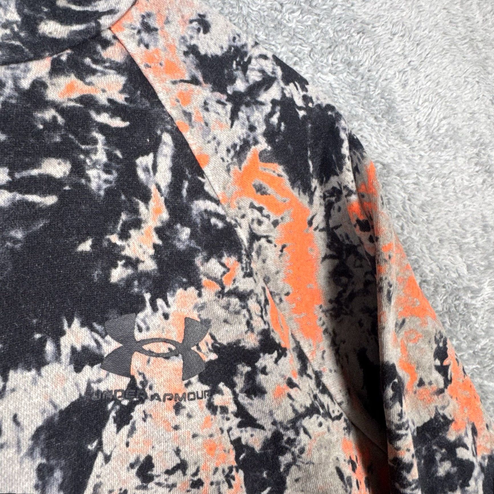 Under Armour Under Armour Rival Camo Hoodie Mens L Fleece Pullover Sweatshirt Loose Abstract PullOver Hoodie Camouflage Multicolor Army Outdoor Logo Size US L / EU 52-54 / 3 - 5 Thumbnail