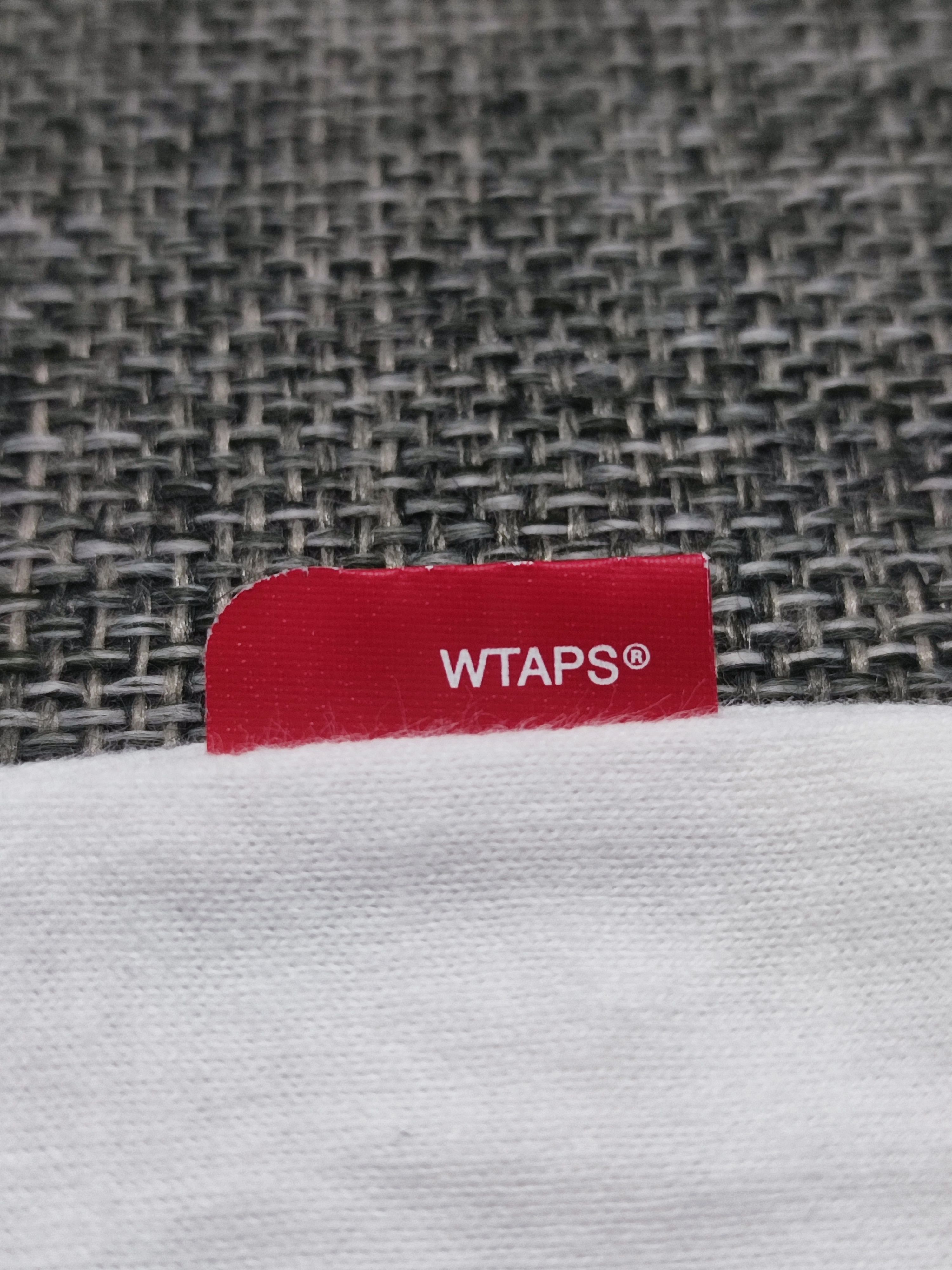 Wtaps Wtaps Visual Uparmored Wording Long Sleeve Tee Size US L / EU 52-54 / 3 - 9 Thumbnail