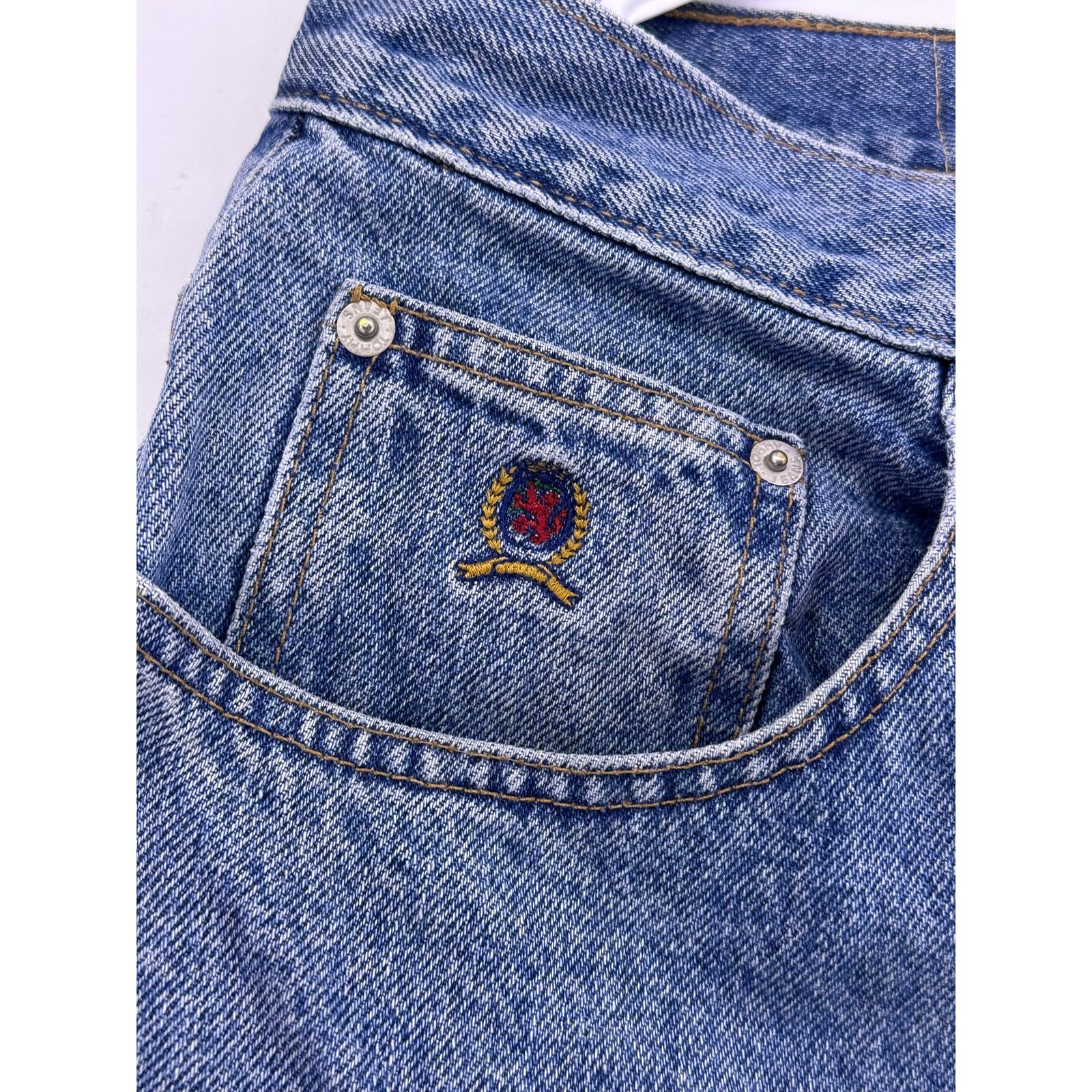 Tommy Hilfiger Tommy Hilfiger Blue Straight fit Jeans Size 33x30 Size US 33 - 6 Thumbnail