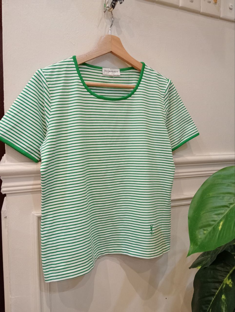 Yves Saint Laurent YVES SAINT LAURENT STRIPES TOPS - SIZE L Size L / US 10 / IT 46 - 1 Thumbnail