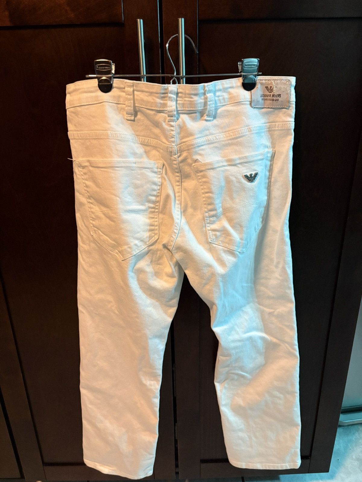 Emporio Armani Vintage Emporio Armani Baggy Denim Jeans Y2K 38 Size US 36 / EU 52 - 2 Thumbnail