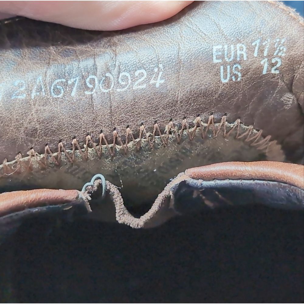 Mephisto Vintage Mephisto Air Jet Sz 12 Leather Slip-On Men’s Shoe M Size US 12 / EU 45 - 8 Thumbnail
