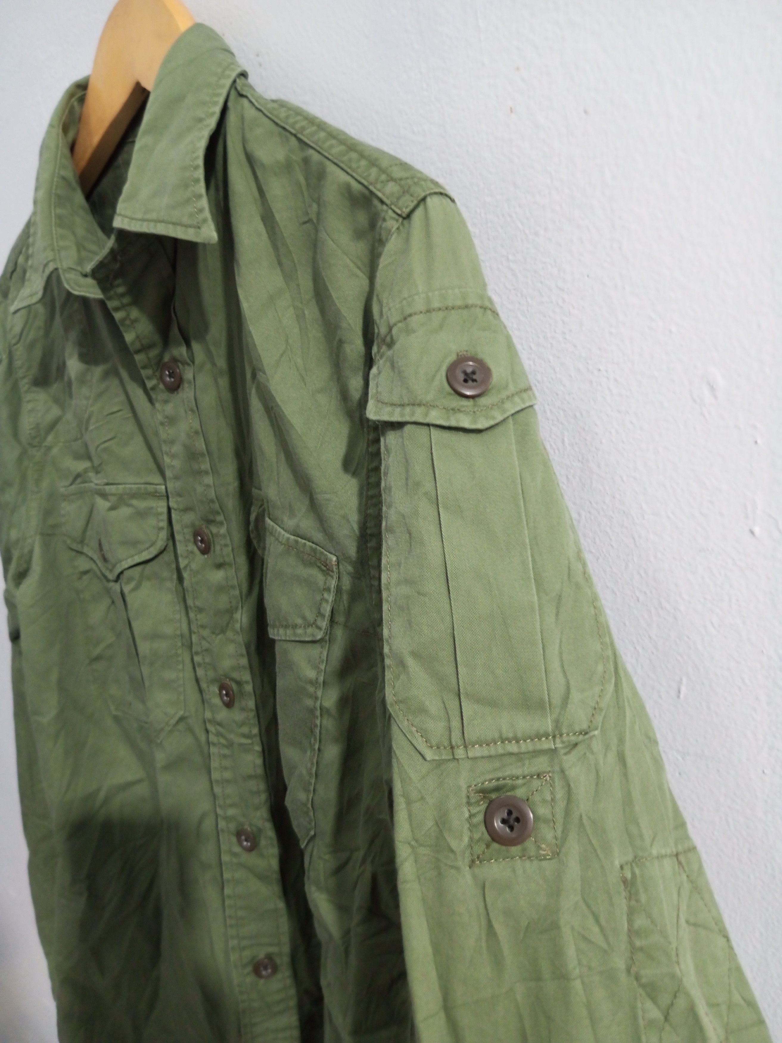 Denim & Supply Ralph Lauren Vintage Denim & supply Ralph lauren military long sleeve Size US L / EU 52-54 / 3 - 2 Thumbnail