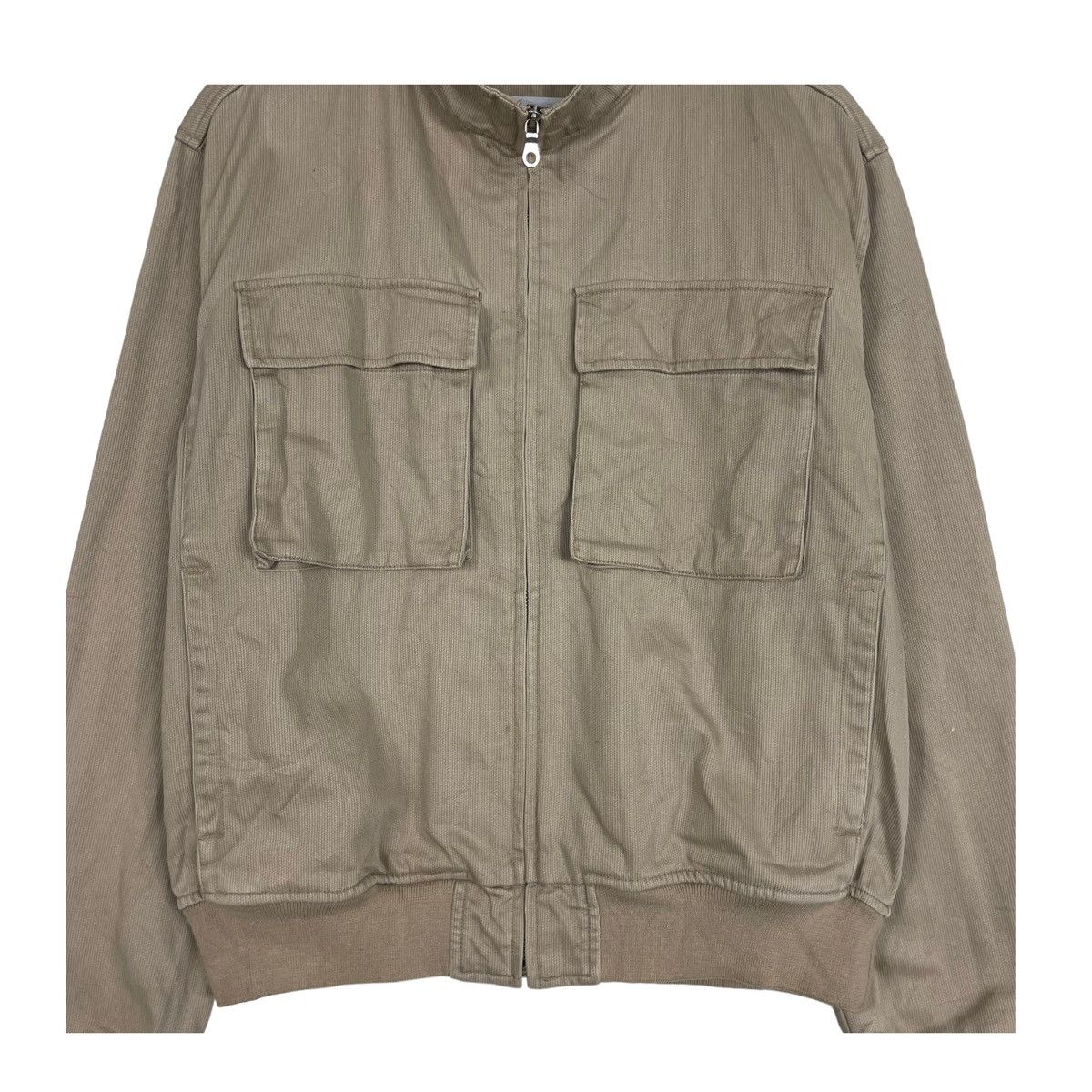Japanese Brand 💥DOUBLE POCKET CROP LOOSE SLEEVES BOMBER INSPIRE UNDERCOVER Size US L / EU 52-54 / 3 - 5 Thumbnail