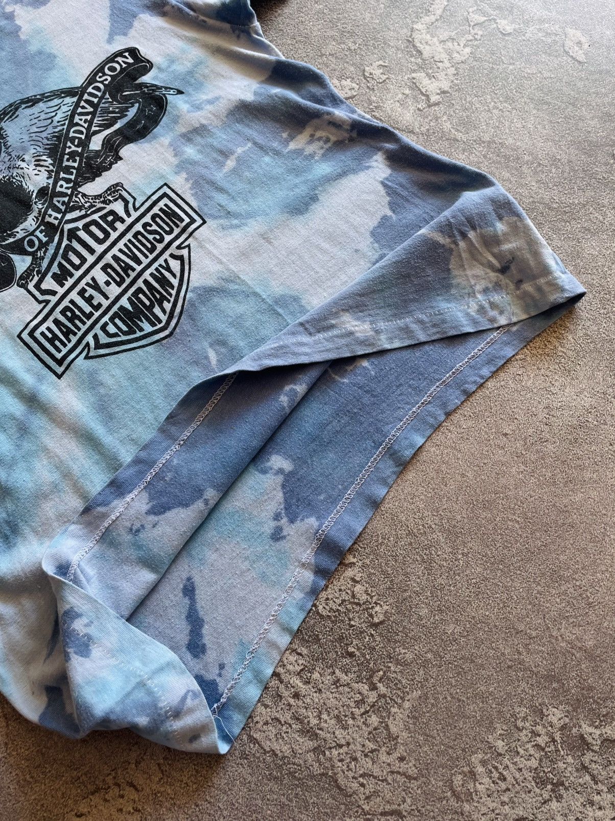 Band Tees Vintage Harley Davidson Tie Dye Single Stitch Men’s Shirt Size US M / EU 48-50 / 2 - 7 Thumbnail