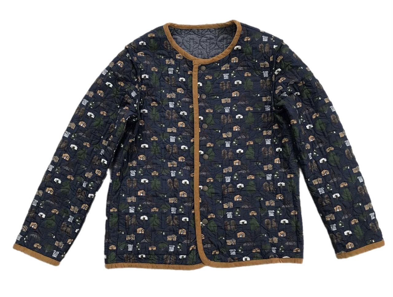 Ne-Net Ne-Net by Issey Miyake Reversible Jacket Quilted Art Design Size US L / EU 52-54 / 3 - 3 Thumbnail