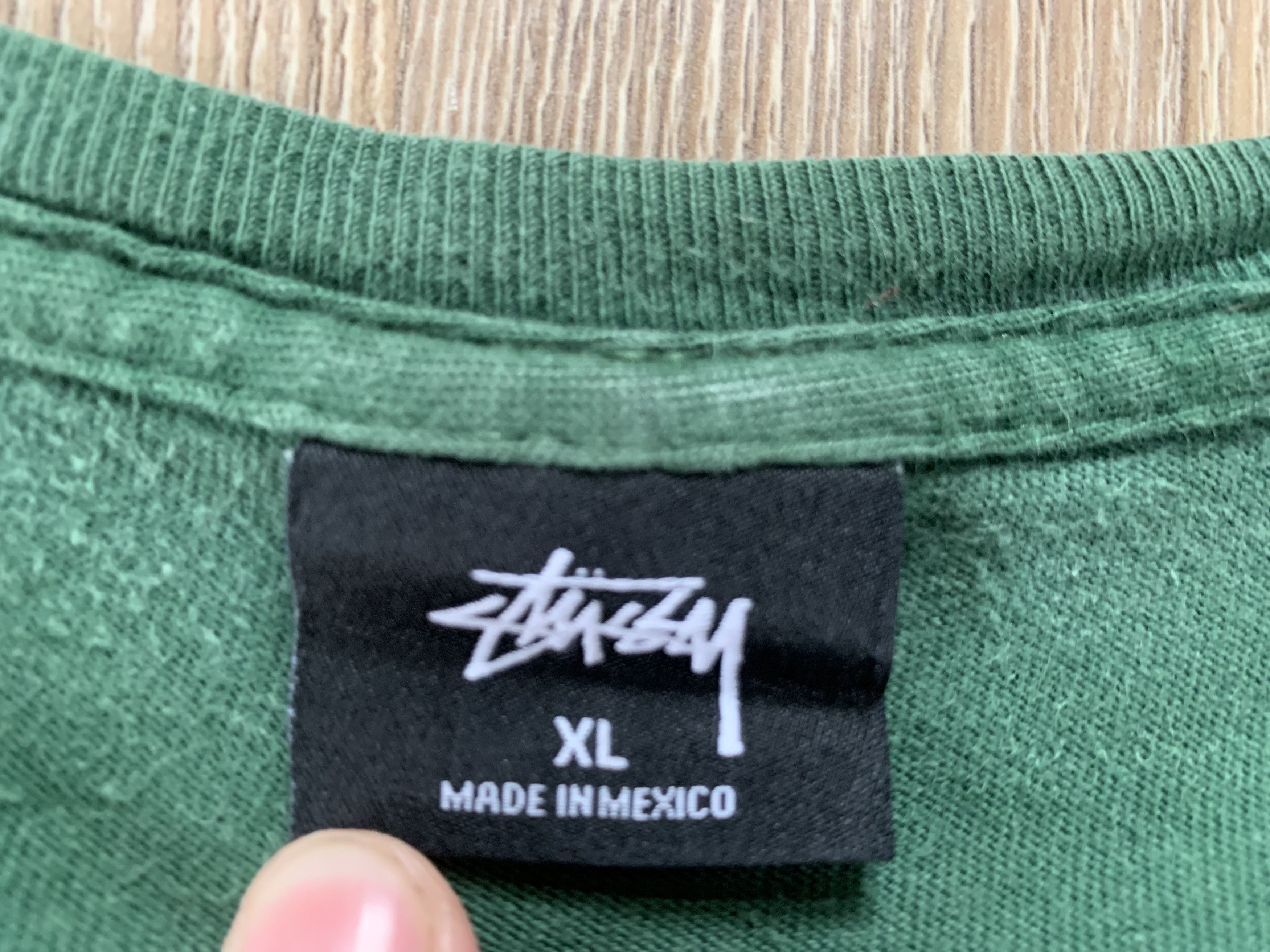 Stussy × Vintage Vintage Stussy Lion Center Logo Cotton T-Shirt Size US XL / EU 56 / 4 - 6 Thumbnail