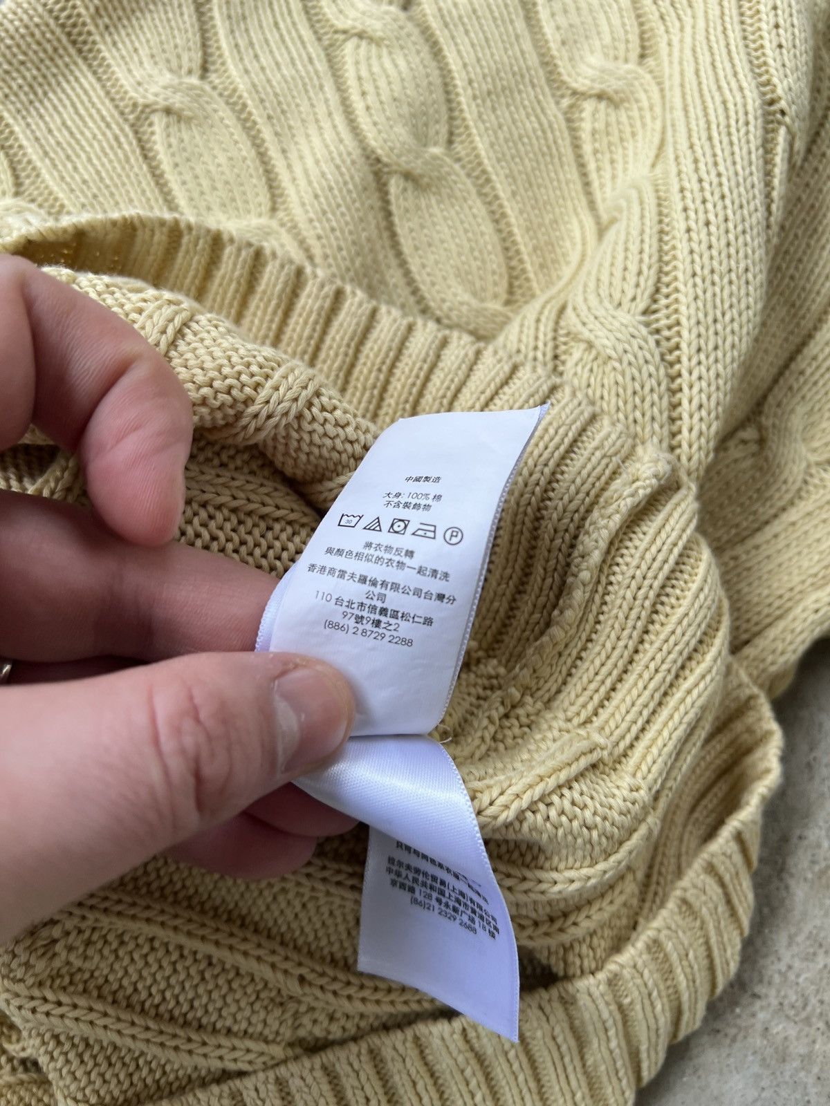 Polo Ralph Lauren Polo Ralph Lauren Cable Knit Sweater Size L / US 10 / IT 46 - 9 Thumbnail