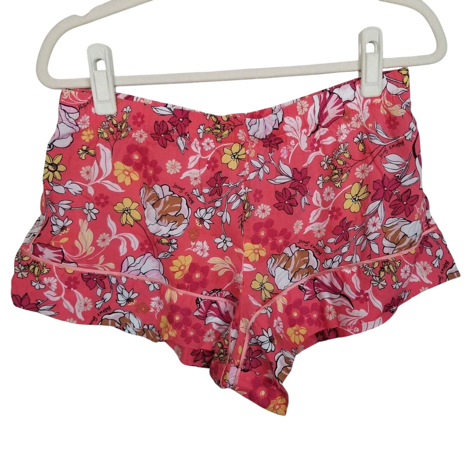 Victoria's Secret Victorias Secret Womens Floral 2-Pc Pajama Set Size S Sleep Size ONE SIZE - 6 Thumbnail