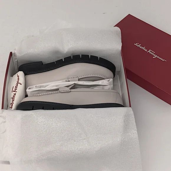 Salvatore Ferragamo Ferragamo Rolo Double Gancio Bit Loafers - Size 10 Size US 10 / IT 40 - 13 Thumbnail