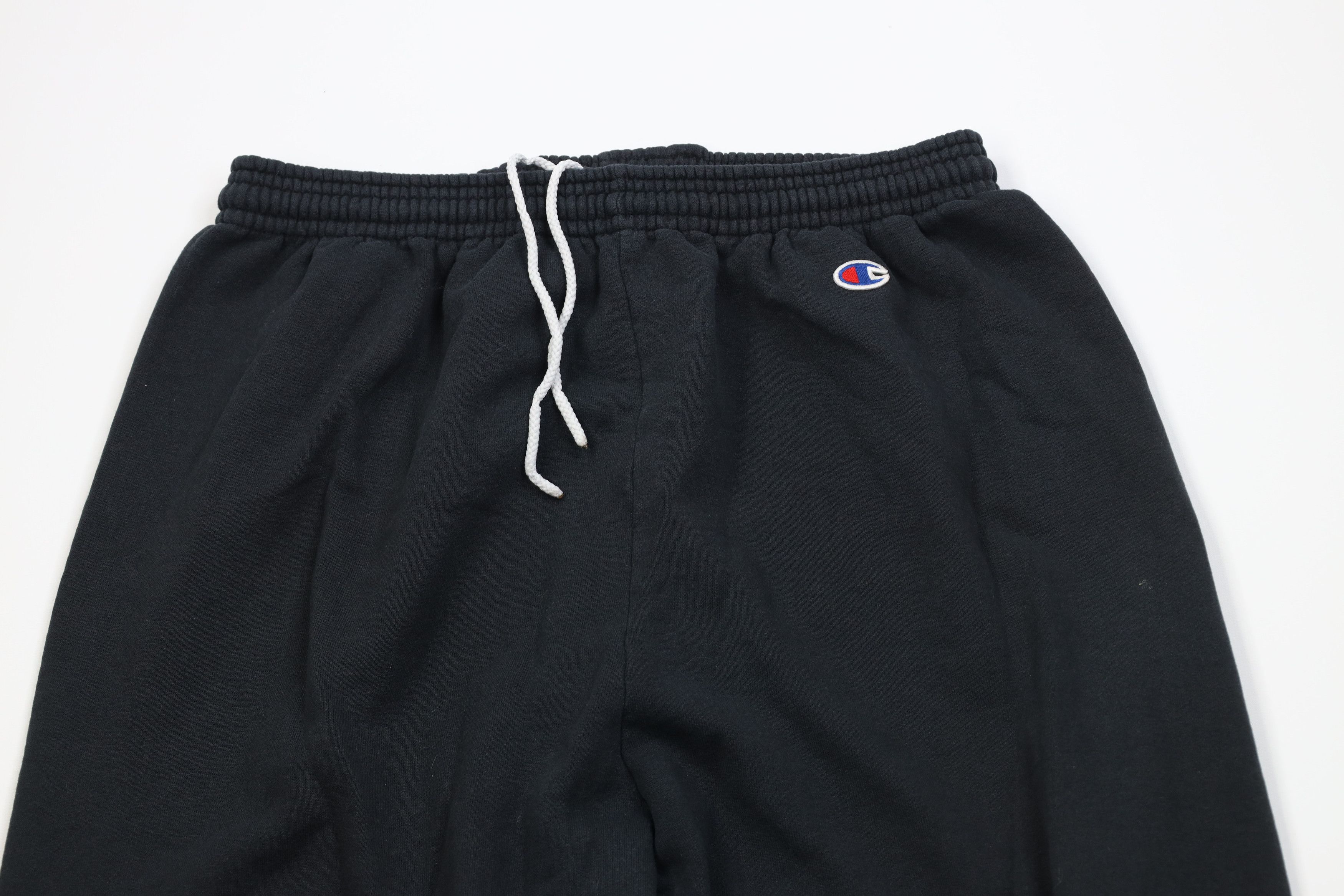 Champion Vintage 90s Y2K Champion Sweatpants Joggers Pants Black Size US 36 / EU 52 - 2 Thumbnail