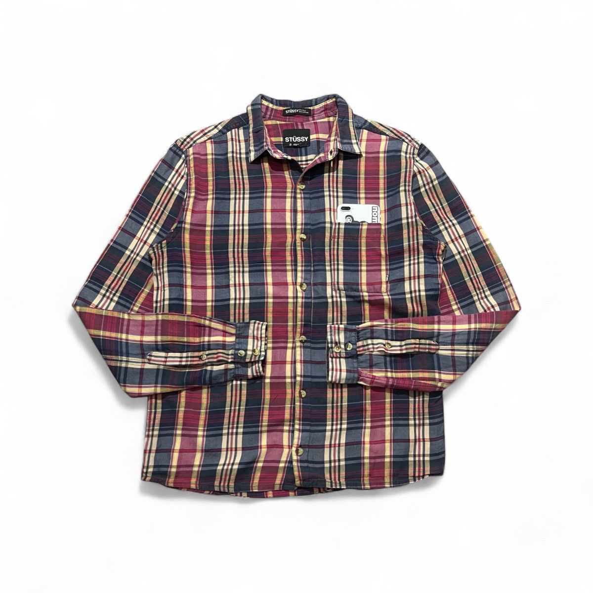 Stussy Vtg Stussy Plaid Button Up Shirt Size US M / EU 48-50 / 2 - 9 Thumbnail