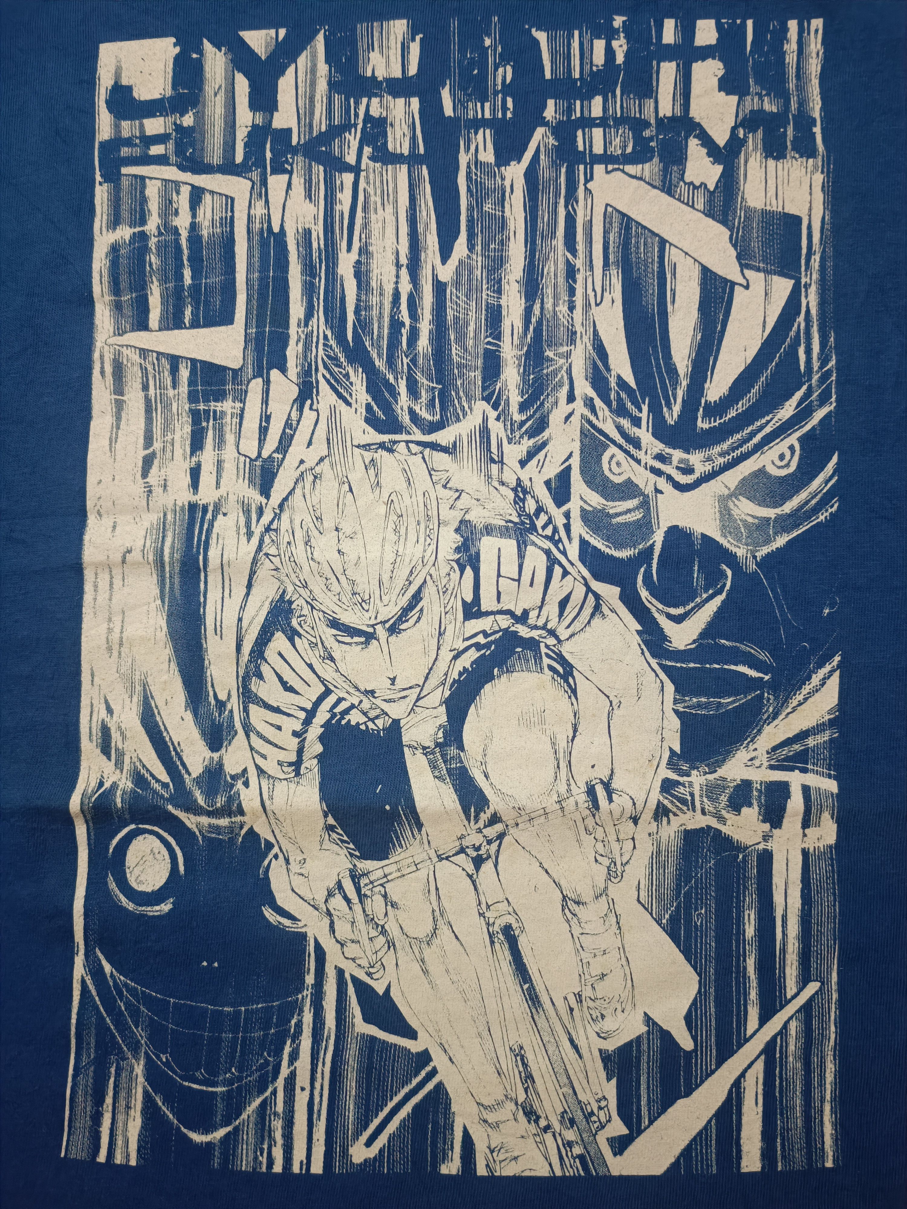Cartoon Network × Japanese Brand Yowamushi Pedal Hakogaku Anime T Shirt Size US L / EU 52-54 / 3 - 4 Thumbnail