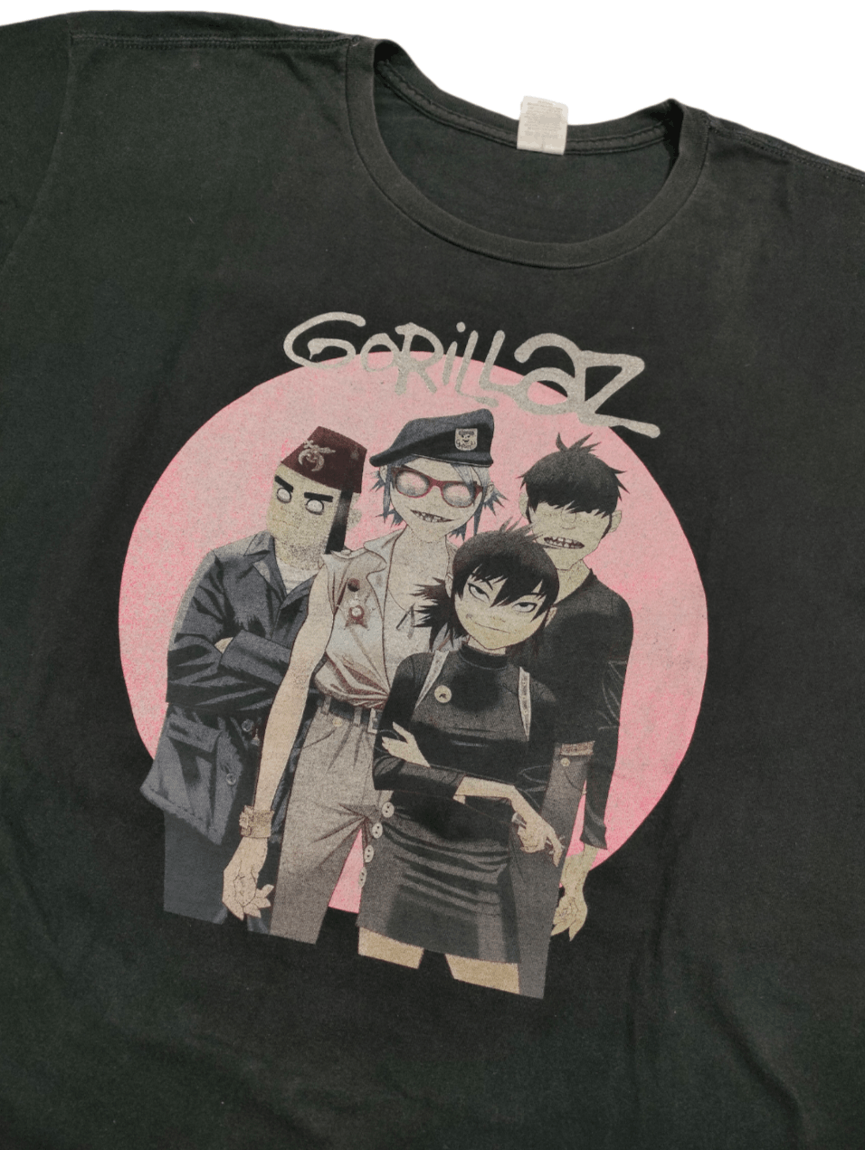 Band Tees × Vintage Vintage Y2K GORILLAZ Band T-Shirt Size US XL / EU 56 / 4 - 2 Thumbnail