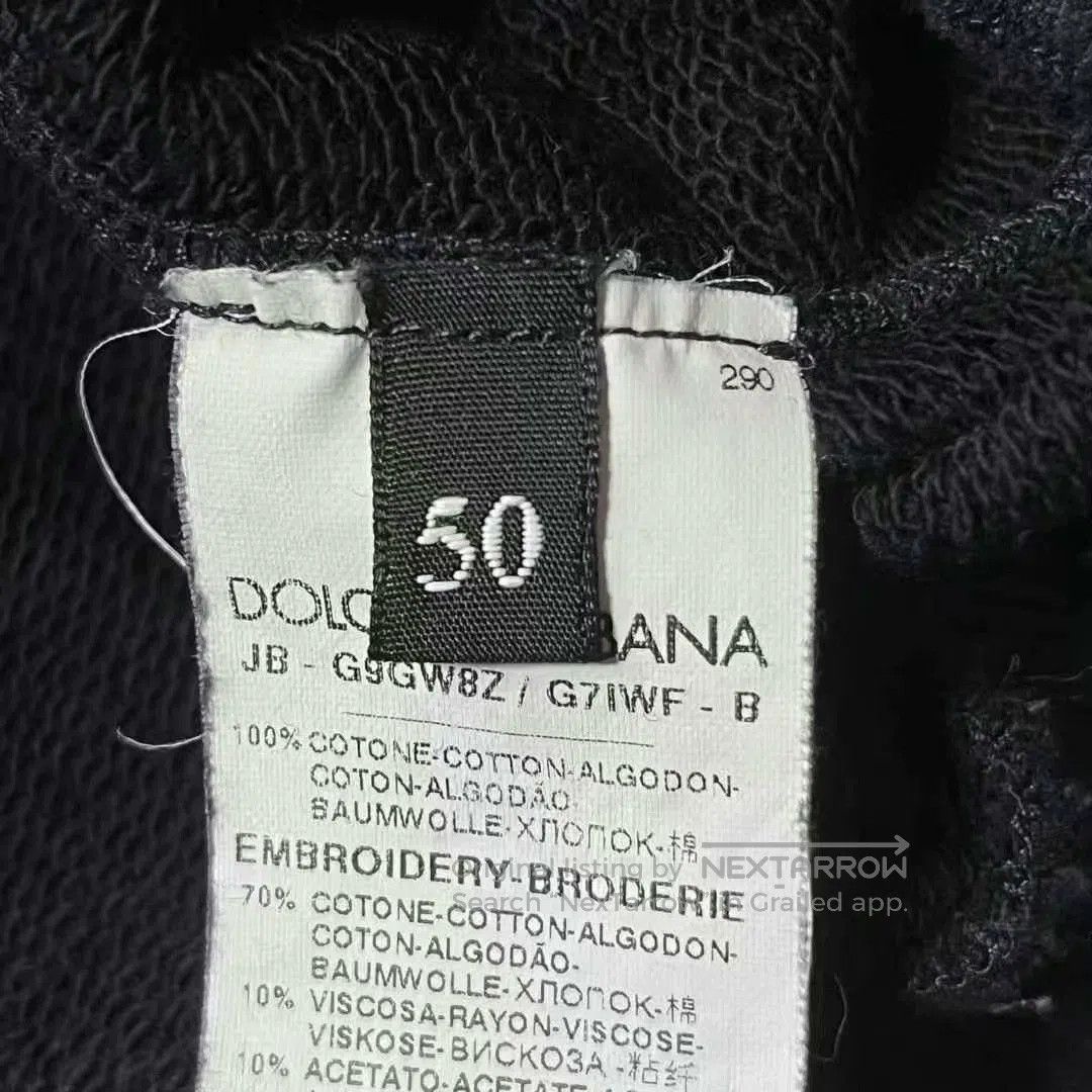 Dolce & Gabbana dolce & gabbana black sweatshirt with graphic design. Size US L / EU 52-54 / 3 - 4 Thumbnail