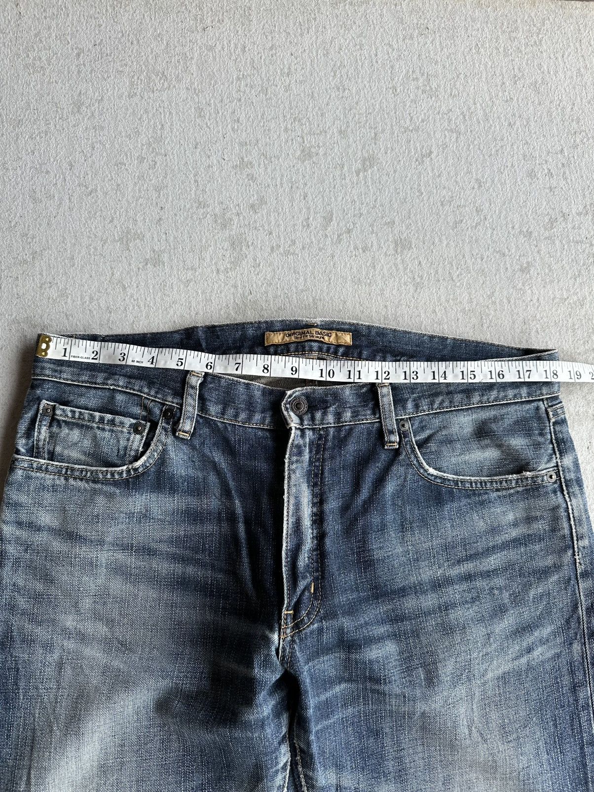 Fragment Design S-001 UNIQLO Japanese Brand Jeans Blue Washed Denim Pants Size US 36 / EU 52 - 7 Thumbnail