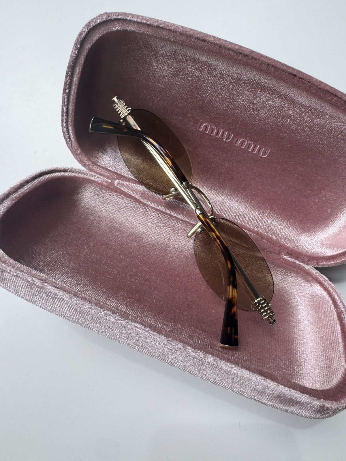 Miu Miu NEW Miu Miu sunglasses MU A54S ZVN10R Size ONE SIZE - 6 Thumbnail