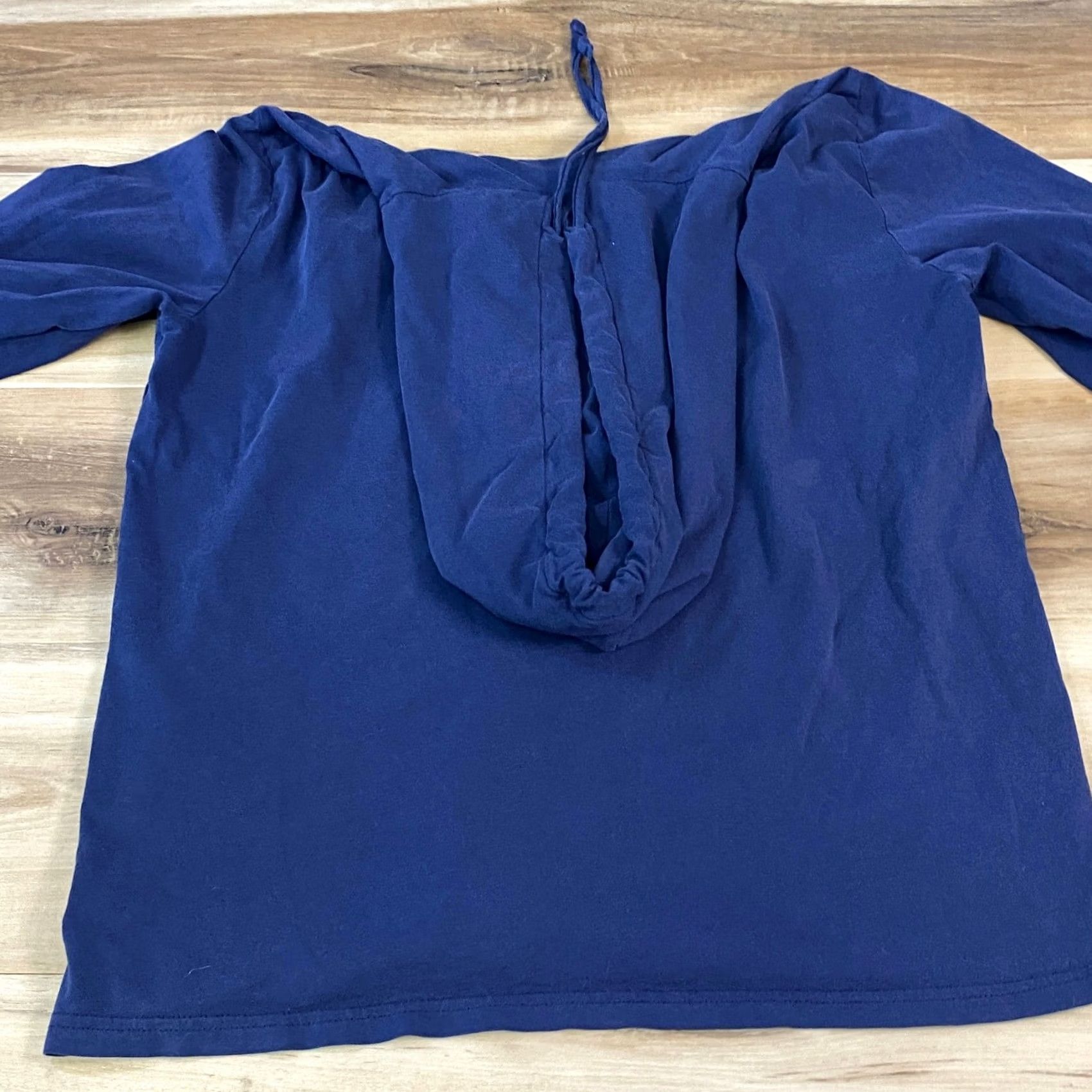 Polo Ralph Lauren Polo Ralph Lauren Hooded T-Shirt Mens M Navy Blue Cotton Heritage Casual Hoodie Size US M / EU 48-50 / 2 - 8 Thumbnail