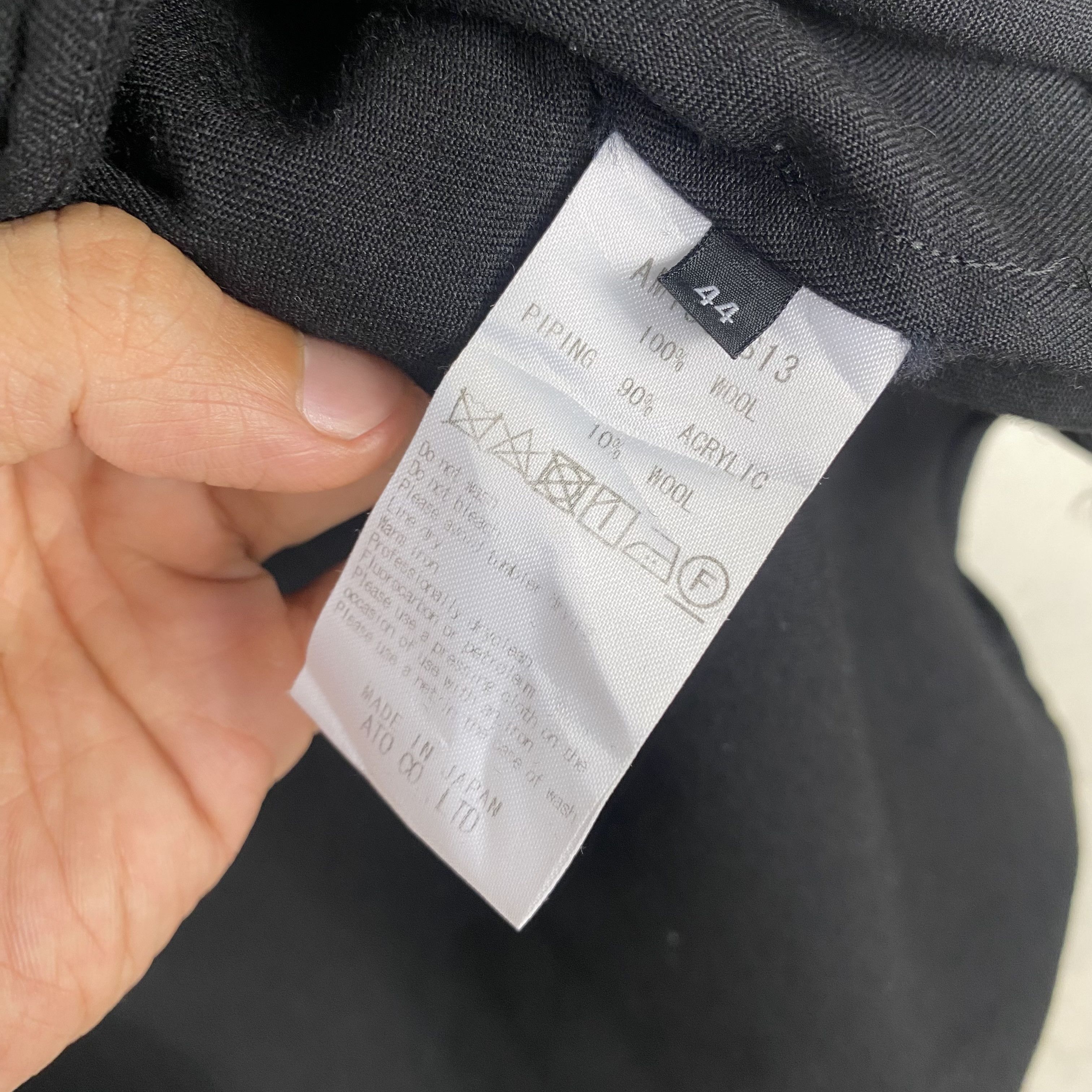 Ato Matsumoto 💥ATO BY CHIKA AOYAMA HIGN NECK COTTON SWEATSHIRT Size M / US 6-8 / IT 42-44 - 9 Thumbnail