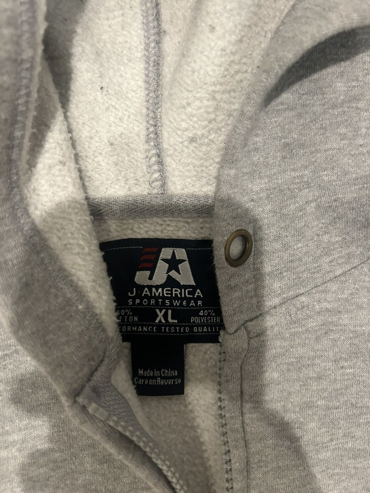 J. America × Vintage WEST VIRGINIA COLLEGIATE ZIP UP Size US XL / EU 56 / 4 - 3 Thumbnail