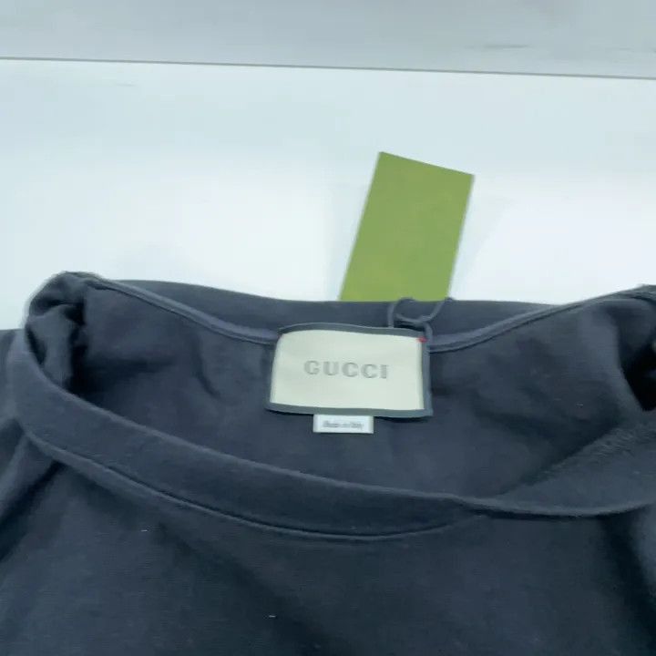 Gucci Gucci Gucci Original Black Graphic Short Sleeve T-Shirt -2 Size US XL / EU 56 / 4 - 6 Thumbnail