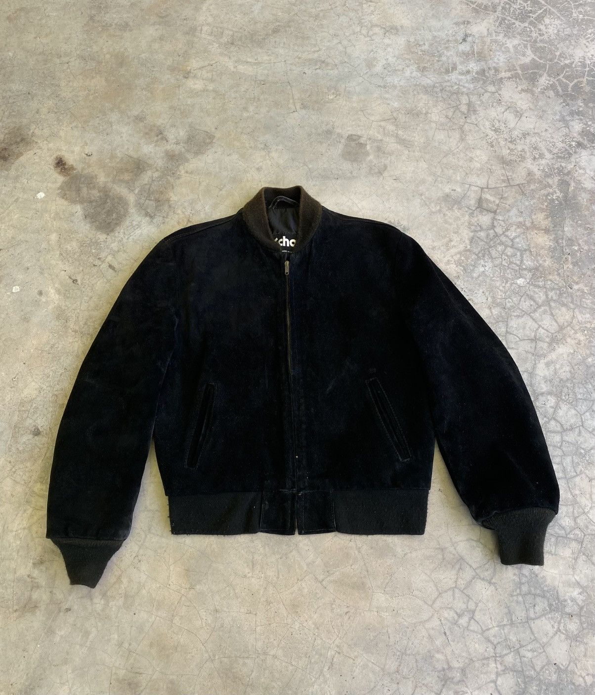 Schott Vintage 80s SCHOTT N.Y.C Suede Leather Bomber Jacket | Grailed