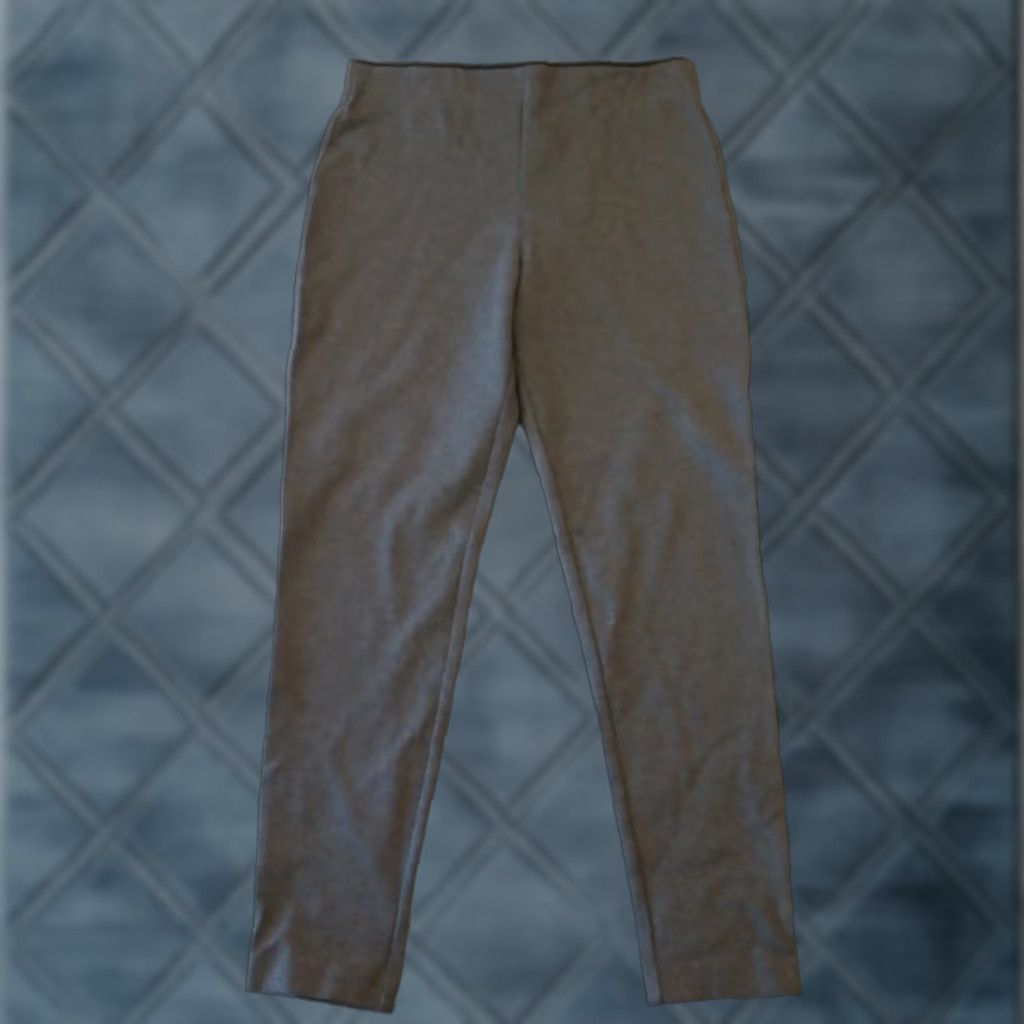 Banana Republic Banana Republic Legging Ankle Pants Womens Medium Gray Skinny Pull On Stretch Pants Size 29" - 1 Thumbnail