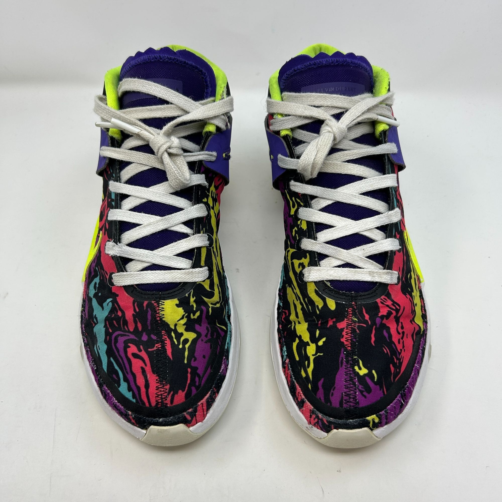 Nike Nike Air Zoom KD Basketball Sneakers Multicolor Neon Accents Size US 11.5 / EU 44-45 - 6 Thumbnail