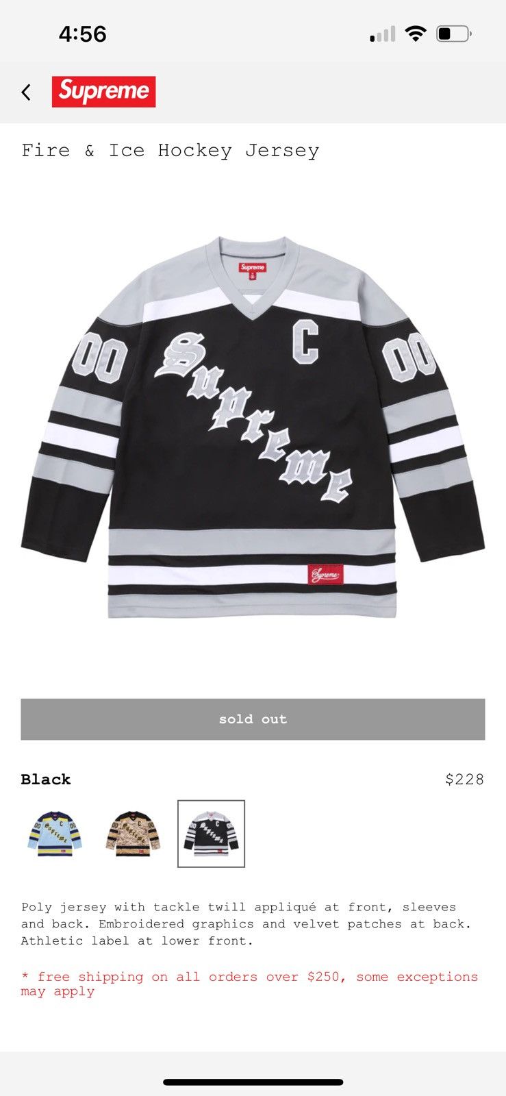 トップス Supreme Fire & Ice Hockey Jersey Fall/Winter 2025 Preview – Supreme
